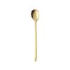 Cuchara de Acero Inoxidable Mango Largo Cuchara de Postre Cuchara de Café Cuchara Mezcladora Colgante Decorativo de Fruta Creativo Lindo Explosiones Transfronterizas