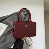 20258 Bolso de Moda Nuevo Otoño/Invierno, Bolso Pequeño Cuadrado Cruzado Popular de Este Año, Bolso Elegante para el Trabajo para Mujer