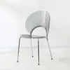 Silla de comedor de diseño creativo, silla para uso doméstico con respaldo, silla de escritorio, taburete, silla de comedor moderna minimalista, silla de tocador