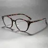 Armações de Óculos de Material TR para o Deslocamento Diário Sem Maquiagem, Modernas e na Moda, Leves e Confortáveis Óculos de Aro Completo Sem Grau Wm81158