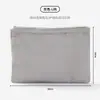 Bolsa de Almacenamiento Bolsa de Almacenamiento para el Hogar y Viajes Bolsa Digital Bolsa de Maquillaje Fibra de Poliéster Bolsa para Medicamentos MUJI Bolsa de Maquillaje con Cremallera de Malla