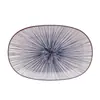 Conjunto com 2 Pratos Ovais de Porcelana para Servir Koji 24cm x 15,5cm - Wolff