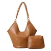 Bolsa Tote Elegante de Grande Capacidade Coreana para Mulheres Outono 2025 Roupas de Trabalho e para o Trabalho Bolsa de Ombro Único de Alta Qualidade