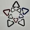 Liga de Alumínio 2cm ou 3cm Fita para Bolsa Triangular Fivela de Liberação Rápida Fivela de Hardware Disponível em Múltiplas Cores