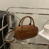 Bolso de Hombro Retro de Gran Capacidad para Viajes Diarios Temporada de Verano 2026 Nuevo Bolso de Mano Boston Estilo Coreano Bolso Cruzado