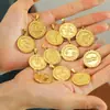 Pingente de Ícone de Signo do Zodíaco Novo Estilo Transfronteiriço Aço Titânio Banhado a Ouro 18K Corrente de Clavícula Colar de Casal Atacado