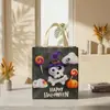 Sacos para Embalagem de Presente de Halloween Série Pintada de Tecido Não Tecido do Fabricante, Sacos Pequenos Exquisitos à Prova d'Água, Sacos de Presente de Natal