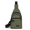 Bolso de pecho transfronterizo para hombre, nuevo estilo, casual de negocios, tela Oxford impermeable, bolso cruzado, gran capacidad, adecuado para viajes al aire libre