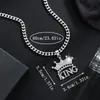 Accesorios de Hip-Hop Europeos y Americanos Colgante de Letra de Dinero Aleación Completo de Diamantes Collar Cubano Exportación Transfronteriza Venta Caliente Fábrica