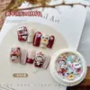 Preço de Liquidação Conjunto de Acessórios para Nail Art: Pérolas, Strass, Tachas de Liga, Resina, Lantejoulas de Concha, Pó de Espelho, Pó de Glitter, Zircônia