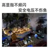 Tira de luces LED COB de bajo voltaje y alto brillo para exteriores 24v para estanques de peces y uso submarino, tira de luces de silicona sólida impermeable IP68