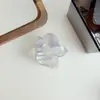 Nuevo Clip de Tiburón Creativo Estilo Francés de Alta Gama Horquilla de Flor de Trébol Adorno para el Cabello