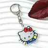 Chaveiro de Acrílico Cartoon Sanrio Gatinho KT Fofo Cachorro Pacha Pingente de Bolsa Acessórios Artesanais DIY Venda por Atacado