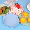 Platos de Bocadillos Transfronterizos, Platos de Postre de Aspecto Elegante y Creativos, Platos de Fruta para Uso Doméstico, Platos de Fruta Deshidratada, Platos de Plástico para la Sala de Estar