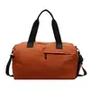 Bolsa de viagem moderna transfronteiriça, unissex, novo estilo, bolsa esportiva de grande capacidade, bolsa de ginástica, mala de mão para viagens curtas