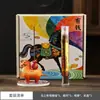 Caixa de Presente com Lindo Suporte de Incenso de Resina em Formato de Cavalo, Adequado para Incensos em Vareta e Pets de Chá, Fragrância Duradoura para Casa e Quarto
