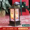 Decoraciones Navideñas Portátiles Luz Nocturna Pequeña Árbol de Navidad DIY Escritorio Adornos Creativos Regalos Ambiente Escena