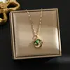 Corrente de clavícula em aço titânio estilo nacional retrô pingente de cadeado da paz de jade temperamento versátil acessórios de estilo chinês de alta qualidade
