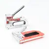 Pistola de Clavos Manual para Fijar Canaletas de Cableado, Carpintería de Decoración del Hogar, Pistola de Un Solo Uso con Mango Grande Electroplateado Fabricante