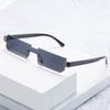 Gafas de Sol de Una Pieza Estilo Europeo y Americano Gafas Únicas de Montura Pequeña Ins Estilo Celebridad de Internet Gafas de Sol para Mujer
