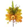 Cortador de folhas de bordo decorativo de ação de graças transfronteiriço Girassol Outono decorativo Halloween Cortador de folha de bordo artificial