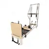 Equipamento Grande de Pilates Liga de Alumínio Cama Branca Pequena Plataforma Semi-Alta Dois em Um Fitness Comercial Estúdio de Yoga Cama Core
