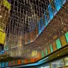 Nuevas Luces de Cadena LED Luces de Cascada Luces Decorativas Colgantes Iluminación Ambiental para Balcón Barbacoa Tienda