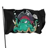 Bandera de Piratas de Suministro Transfronterizo Bandera Pirata Calavera Bandera Pirata 3*5 pies Halloween