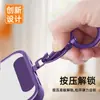 Cordón para Teléfono Móvil Hebilla Giratoria Accesorios Desmontables Reloj Colgante de Gato Demonio de Metal Hebilla de Gancho de Pintura al Horno Hebilla de Anillo para Funda de Teléfono Móvil