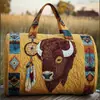 Sitio Independiente Temu Moda Bolso Deportivo Trendy Transfronterizo Gran Capacidad Portátil Bolso Deportivo Lindo Estampado 3D