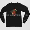 Camisetas Casuais de Gola Redonda com Mangas Longas Estampadas Estilo Streetwear para Homens e Mulheres - Suéteres Esportivos para Comércio Exterior