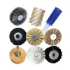 Rolo Escova Roda Escova Redonda Oca Máquinas de Polimento Rolo de Fio de Nylon Fabricante de Escova Cilíndrica Escova Industrial Personalizada