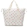 Bolsa de Viagem Expansível com Anel de Morango Grande Capacidade Desenho Animado Separação Seco e Úmido Bolsa para Esportes Fitness Bolsa de Yoga Bolsa de Bagagem para Estudantes