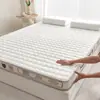 Nueva sábana de cama de algodón aeróbico antibacteriana de seda de leche clase A con cojín de espuma viscoelástica 3D elevado