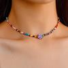 Joyería Transfronteriza Europea y Americana Estilo Bohemio Color Vacaciones Marinas Dopamina con Cuentas Collar de Conchas con Cuentas para Mujer