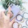 Nuevo caliente Amazon patrón de serpiente brillo hebilla de anillo magnético soporte Magsafe hebilla colgante accesorios para teléfono móvil