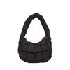 Bolso de Mujer 2026 Estilo Nuevo Bolso Nube Plisado Mini Burbuja de Nicho Bolso de Mano Algodón Plumas Coreano