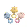 Tira de Tecido TPR Doce Donut Gato Cachorro Brinquedo Sonoro Resistente a Mordidas Moagem de Dentes Limpeza de Dentes Múltiplas Formas Estranhas e Divertidas Venda Direta da Fábrica