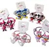 Gomas para el Cabello de Dibujos Animados Lindas que Brillan en la Oscuridad para Niñas de 3 a 6 Años, Bandas Elásticas Hilo de Alta Elasticidad Venta al por Mayor