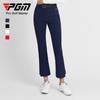 Calça de Golfe Feminina Pgm com Design Levemente Flare, Comprimento Cropped, Modelagem Slim Fit, Versátil para Uso Casual, Venda Direta da Fábrica