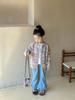 Otoño 2024, nueva ropa para niños, ropa coreana para niños, suéter de color para niñas, cárdigan, suéter de punto, abrigo
