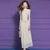 Vestido Blanco con Perlas Feimengyi para Mujer, de Manga Corta, Diseño Floral de Verano, Estilo de Nicho, Ceñido a la Cintura, Cuello en V, Alargador