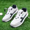Zapatos deportivos para hombre de talla grande para otoño e invierno, exportación de Temu, ultraligeros, con hebilla giratoria, adecuados para golf y entrenamiento casual
