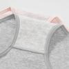 Cueca Antibacteriana 10A Algodão Puro Feminina Laço Cueca Fofa para Menina Cor Pura Cueca Elegante Respirável para Mulheres