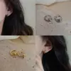 Pendientes de Estilo Coreano de Alta Gama, Exquisitos, Compactos y Sencillos, Lujo Accesible de Nicho, Elegantes a la Moda, Joyería para Orejas de Diseño y Personalizada para Mujeres