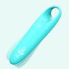 Vibrador de Anillo de Silicona Palo de Masturbación Femenina Varilla Vibratoria Estimulación Erótica Recargable 12 Frecuencias Juguete Sexual para Adultos Dropshipping
