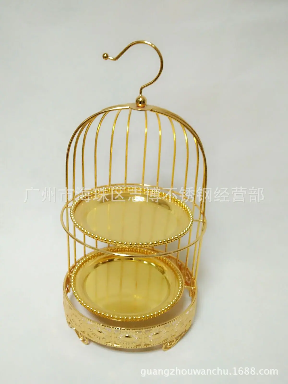金配26CM两层鸟笼