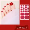Zhengxiang Cor Sólida Pó de Cebola Adesivos para Unha Cruzados Simples Adesivos para Unha do Pé Adesivos para Manicure Adesivos para Unha do Pé Adesivos Impermeáveis para Pés