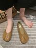 Sapatos Rasteirinhas Femininos 2025 Nova Moda Nicho, Estilo Francês Rasos Solado Macio Estilo Fada Delicado Mary Jane Vovó