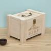 Caja de madera universal para té, caja de madera maciza para té a granel, caja de embalaje para té Pu'er, caja de regalo vacía, caja de madera para té blanco y té negro.